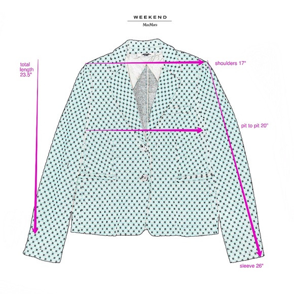 WEEKEND MAX MARA Single-Breasted Jersey Blazer - Picture 2 of 7